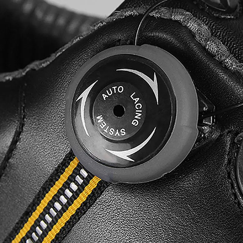 Мужские Нескользящие кроссовки для гольфа из натуральной кожи