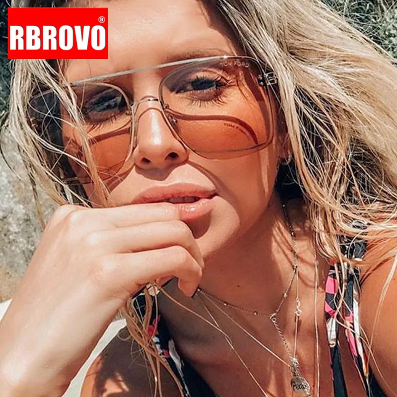 RBROVO Ретро стиль большие солнцезащитные очки Женские винтажные женские