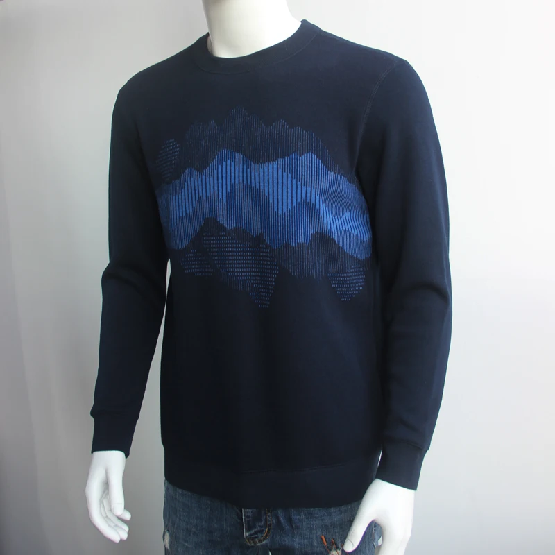 

Men's hoodie Autumn Winter Sweater Male Casual Knitwear thickened warmth Crew neck long sleeve pullover