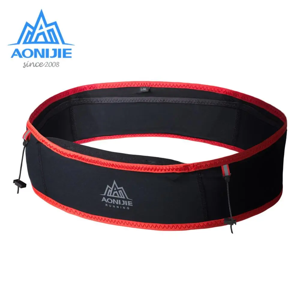 AONIJIE W938S поясная сумка для бега, мужская и женская спортивная поясная сумка, пояс для бега, невидимая поясная сумка, марафонская сумка