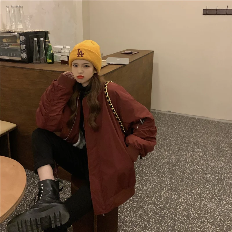 Реальная фотография Свободное ветрозащитное пальто BF Stick для отдыха на осень и