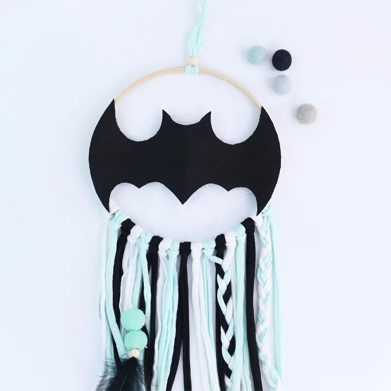 INS скандинавский Бэтмен Ловец снов Новорожденный ребенок в кроватке декор для