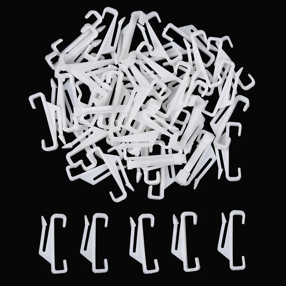 50 шт. пластиковые занавески для штор | Дом и сад