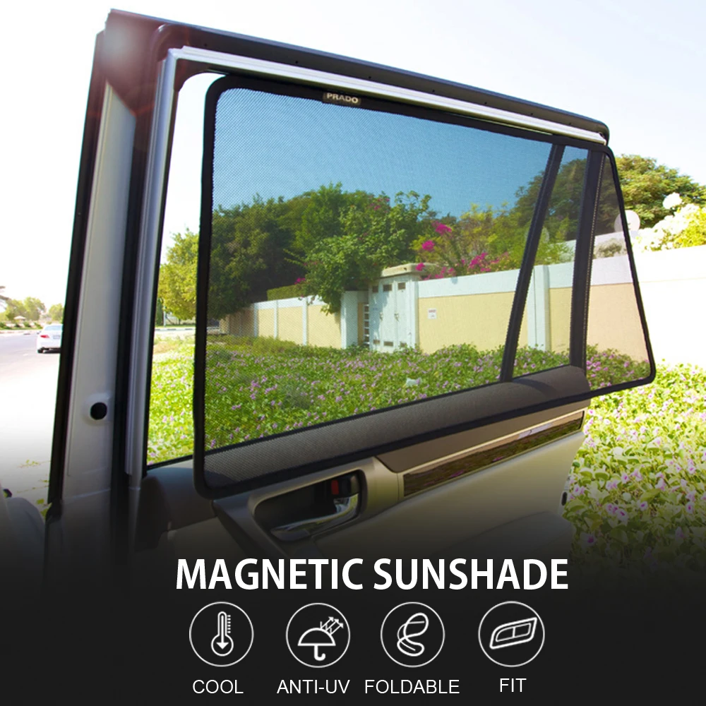 

For Kia Carnival 2015-2021 Side Window Car Sunshade Front Windshield Blind Sun Shade Magnetic Visor Mesh Curtains Net
