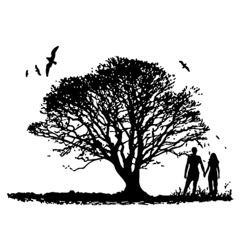 Красивая пара силиконовый прозрачный штамп фон прозрачные штампы Сделай Сам