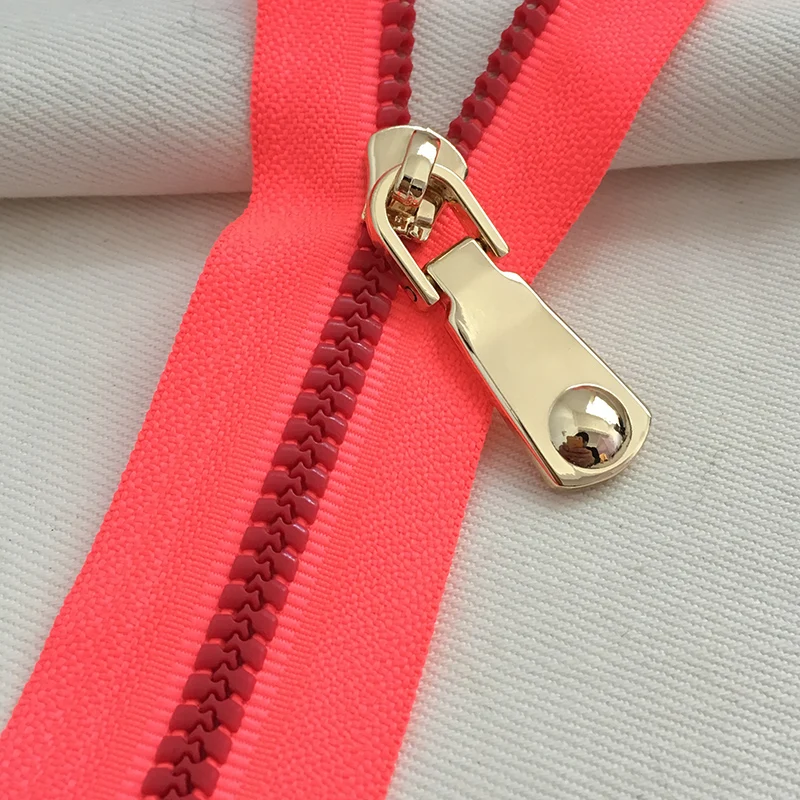 

50Pcs 3# 5# Eco-friendly Spring Lock Zipper Sliders For Resin Zippers Sewing Zip Head Zips Repair Kit DIY Garment Accessories