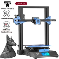 overseas warehouse twotrees 3d printer fdm blu 3 v2 i3 3d %d0%bf%d1%80%d0%b8%d0%bd%d1%82%d0%b5%d1%80 printing masks 3d diy kit 3 5 inch color touch screen tmc2225