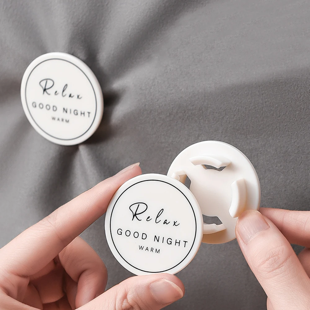 

6Pcs Nirdic BedSheet Clips Needle Free Sheet Holder Plastic Slip Resistant Clamp Blankets Grippers Bed Sheet Fixing Buckle Home