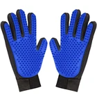 Перчатка Ninkear для груминга домашних животных, мягкая щетка для удаления шерсти у домашних питомцев, инструмент для вычесывания и удаления шерсти у кошек и собак