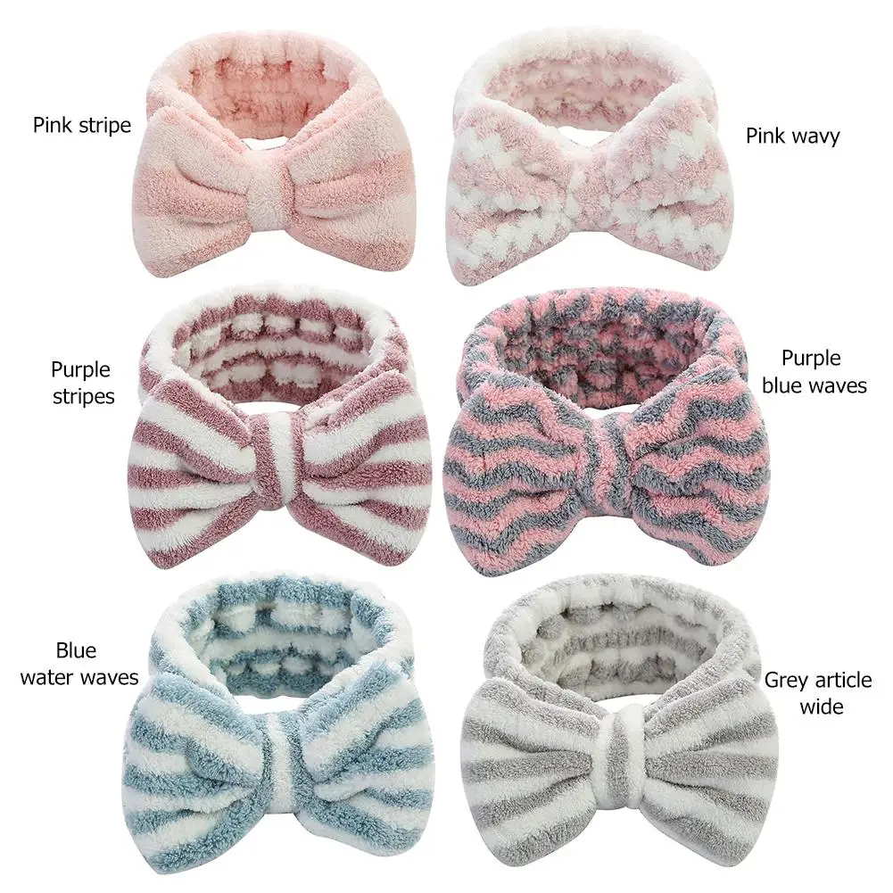 

Cute Women Bow Knot Elastic Hairband Soft Girls Cross Headband Hair Accessories Comfortable Breathable Soft and Elastic