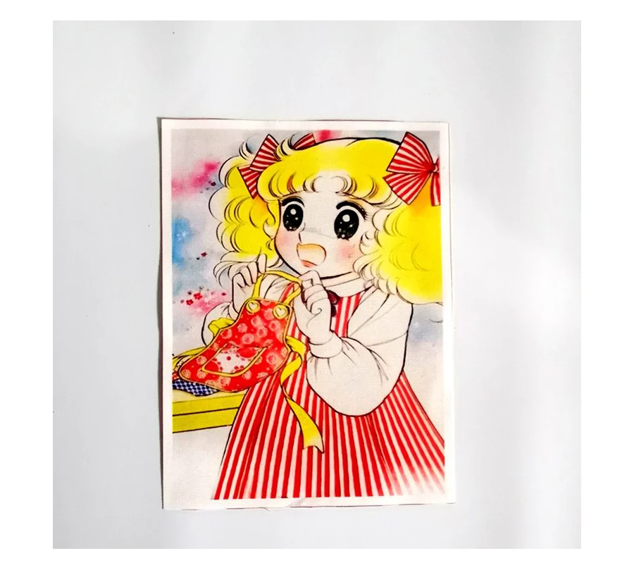 ZENGIA конфеты ткани мультфильм девушка ткань для творчества purpse мешок патч шитья