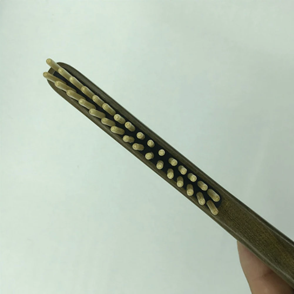 

Care Wooden Hair Comb Wide Tooth Massage Double Row Brush Handmade Natural Sandalwood Curly Fluffy Daily Styling Anti Static