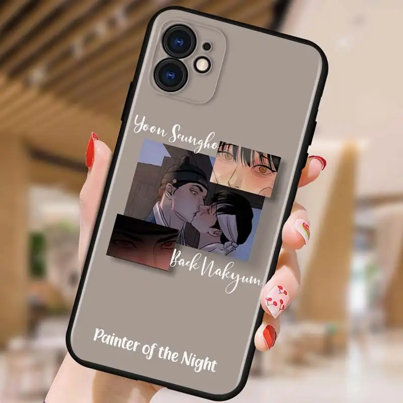 

Painter Of The Night for Apple iPhone 12 Pro Max Mini 11 Pro XS Max X XR 6S 6 7 8 Plus 5S SE2020 Black Phone Case