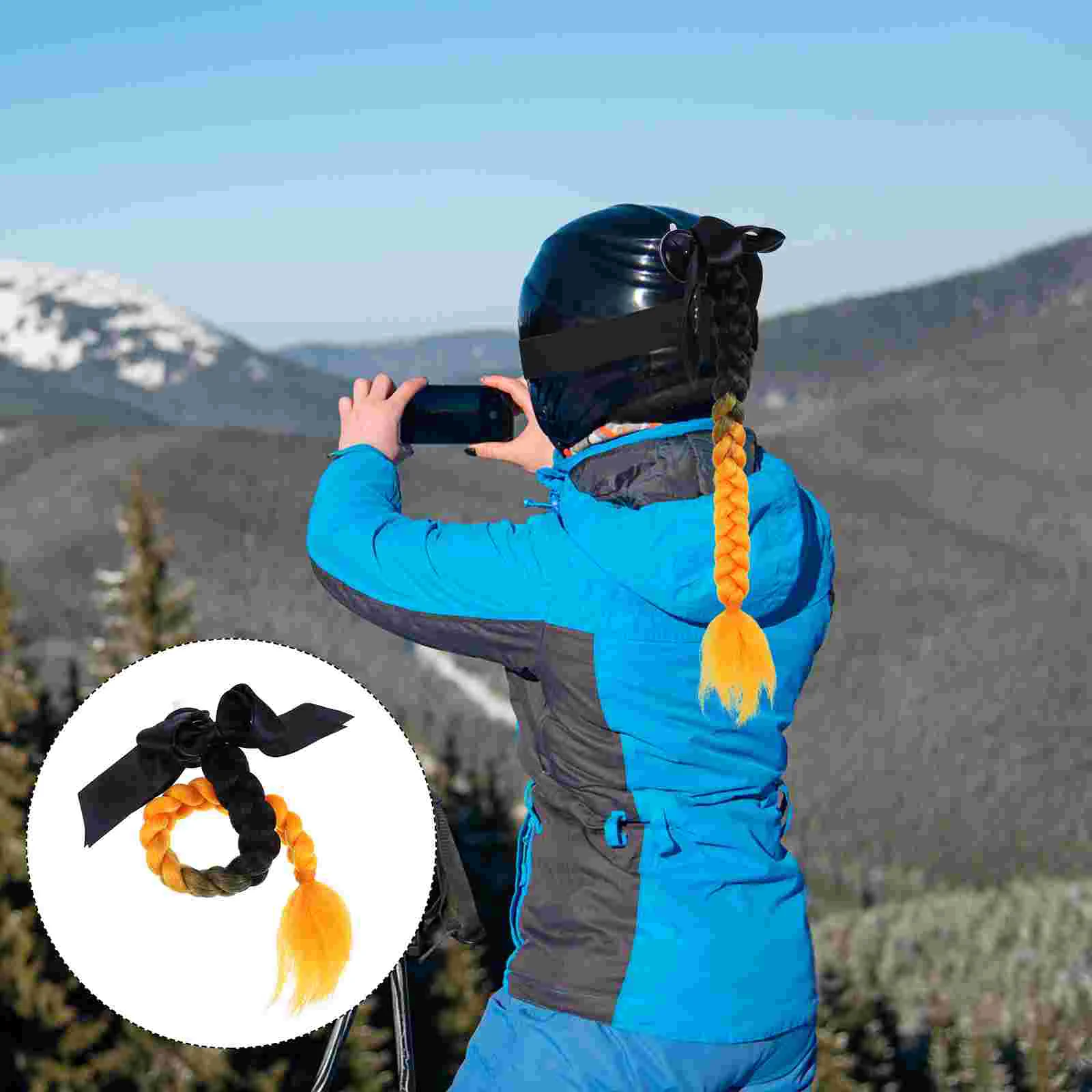 

Украшение для шлема с бантом аксессуары для украшения мотоциклетного шлема украшение для парика