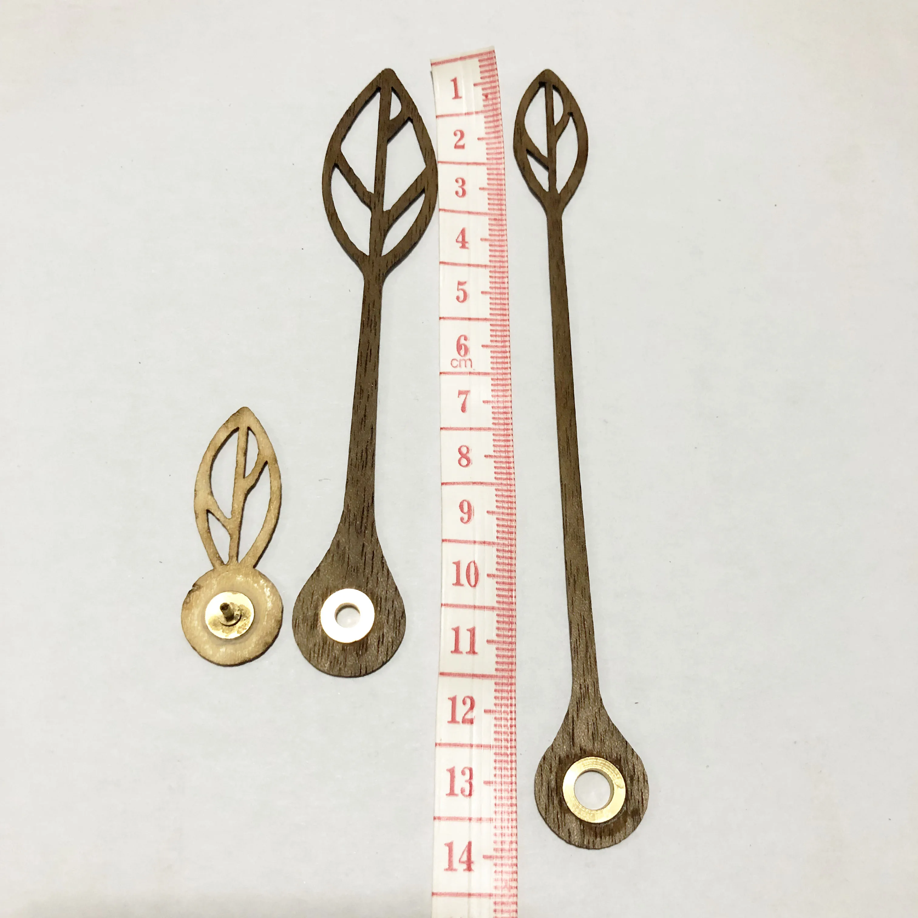 Классические DIY Запчасти для настенных часов из цельного дерева, креативные часы в форме листьев дерева, аксессуары для ремонта рук, инструменты для домашнего декора, часы, указка