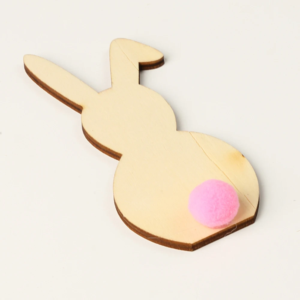 Деревянные украшения в скандинавском стиле с кроликом украшение детской комнаты