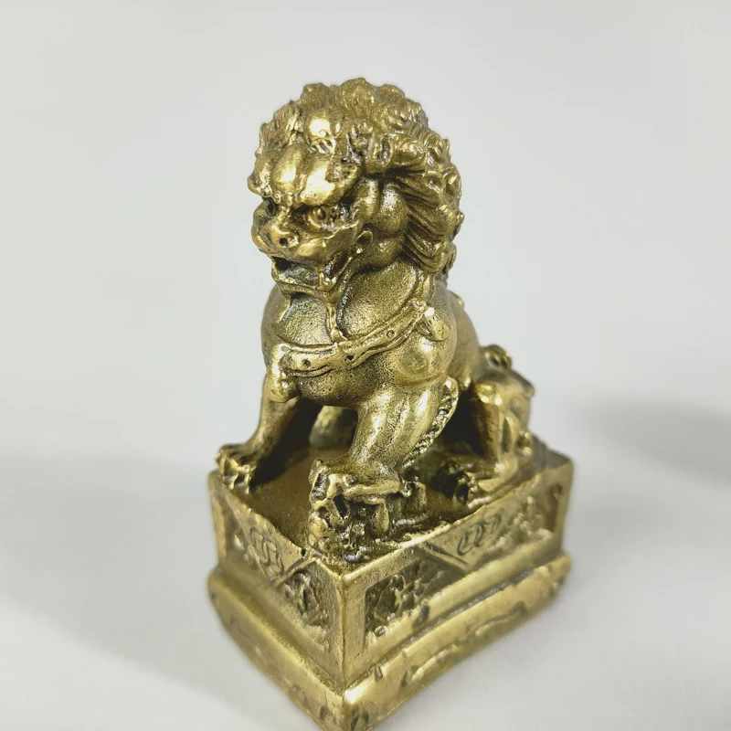 Пара продуманных коллекционных украшений для дома статуи льва фэн-шуй | Дом и сад