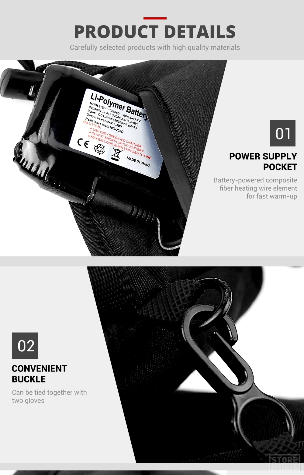 HEROBIKER Мотоциклетные Перчатки Водонепроницаемый с подогревом Guantes Сенсорный экран Батарея приведенный в действие Мотогонки Ездовые перчатки зимние