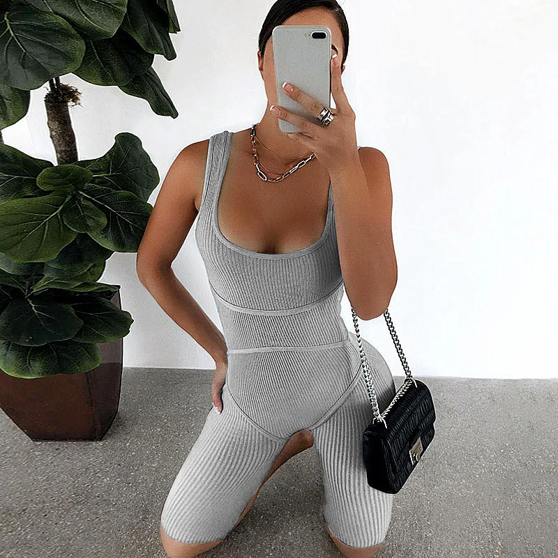 Women One Piece Rompers Slim Jumpsuits Yoga Push Up Strech Jumpsuit Fitness Exercise Yoga Pants Workout Clothing Sportswear