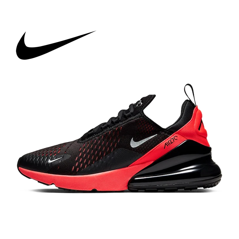 Оригинальные мужские кроссовки для бега Nike Air Max 270 удобные износостойкие дышащие