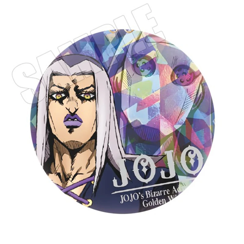 11 шт./лот JoJo'S Необычные Приключения Золотая булавка значок косплей реквизит для