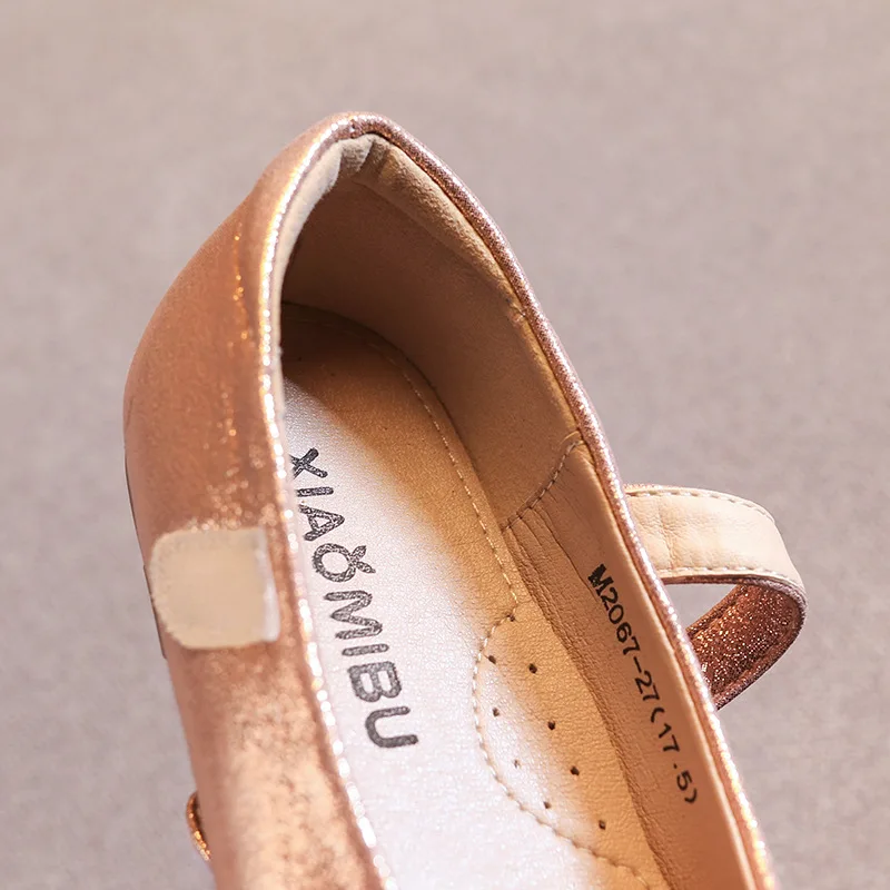 Весенняя детская обувь с бантом Платье для маленьких девочек Обувь принцессы на