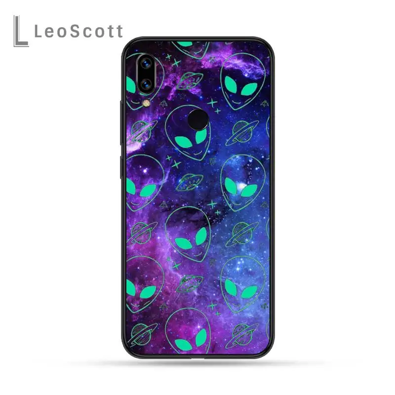 

Space star alien Phone Cases For Xiaomi Redmi Note 4 4x 5 6 7 8 pro S2 PLUS 6A PRO