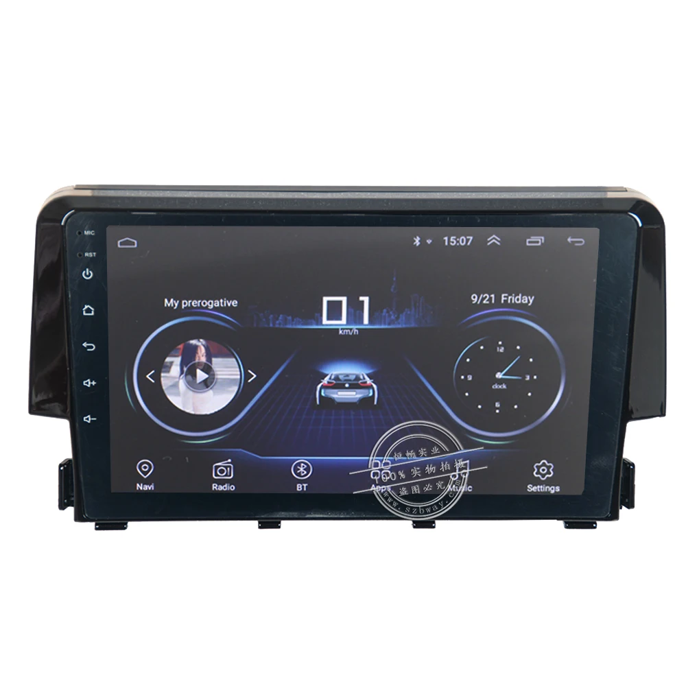 Автомагнитола HANG XIAN 9 &quot 4 ядра Android 8 1 для Honda Civic 2016 dvd плеер GPS навигация