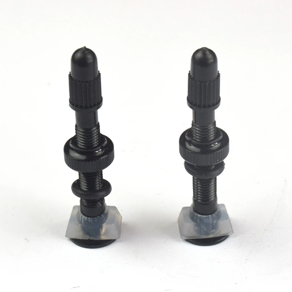 Клапан велосипедный из алюминиевого сплава 5 цветов 2 шт. 40 мм бескамерная