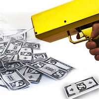 2020 new style raining money banknote gun for party carnival props for christmas wedding birthday funny throw money super gun