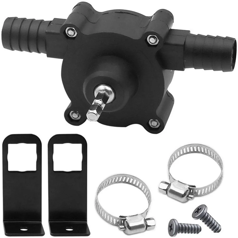 

2021 Portable Electric Drill Pump Diesel Oil Fluid Water Pump Mini Hand Self-priming Liquid Transfer Pumps Home Gardening Tools