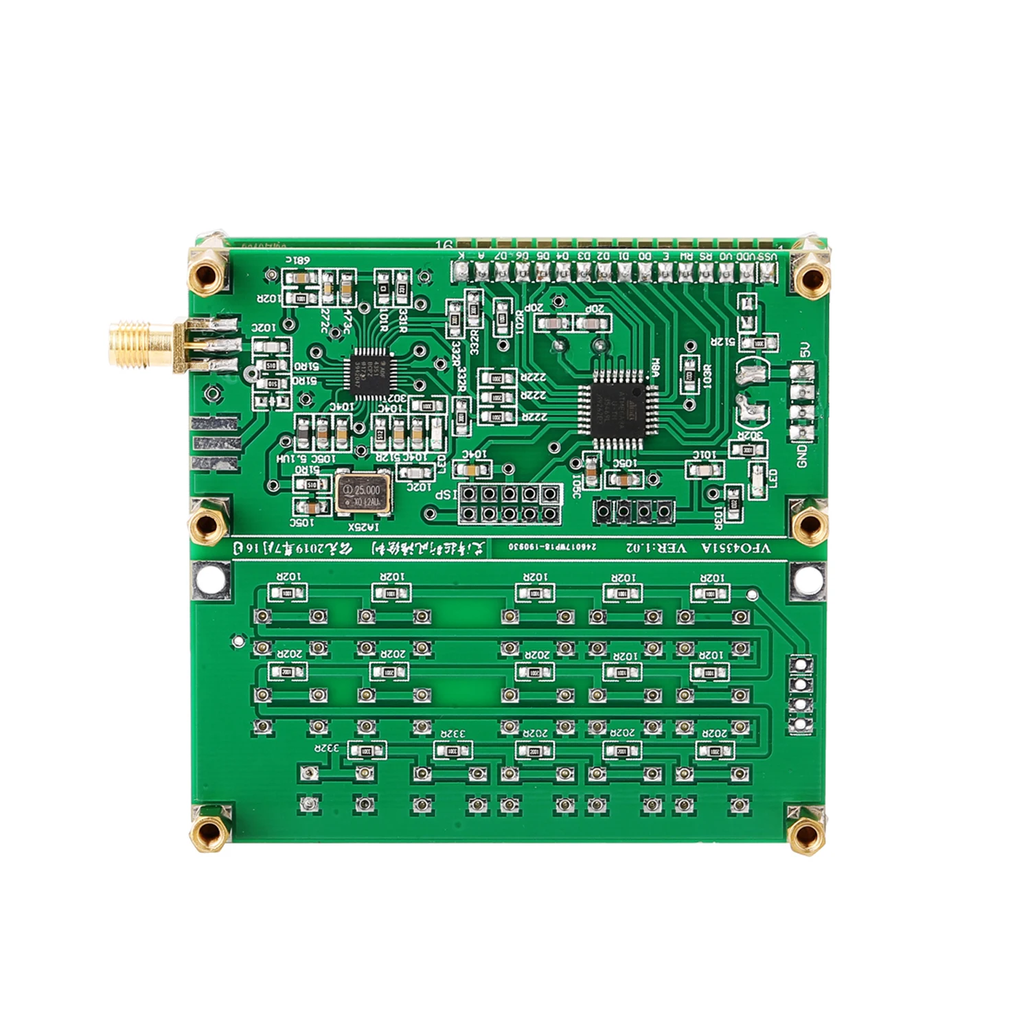 Генератор сигналов ADF4351 с цифровым ЖК-дисплеем синтезатор генератор частоты |