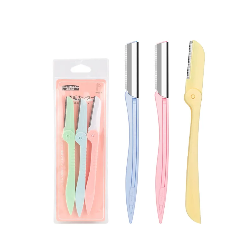 3 шт./компл. розовый бровей Портативный средство для безболезненного удаления