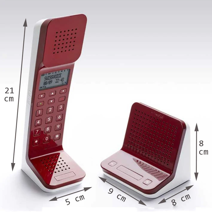 Беспроводной телефон радиотелефон голосовая почта подсветка ЖК дисплей