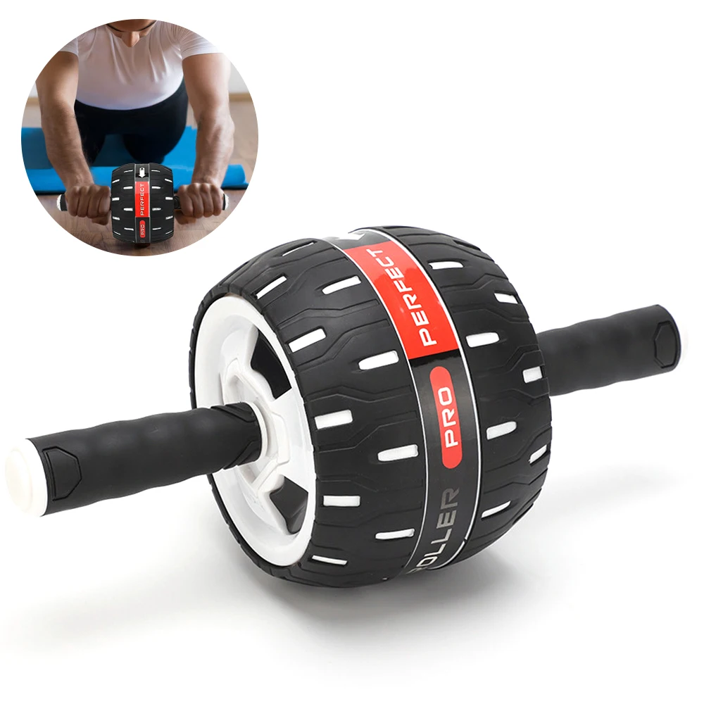 

Abdominal Roller Wheel No Noise Ab Roller Home Gym Abdomen Training Workout Exercise Fitness Equipment