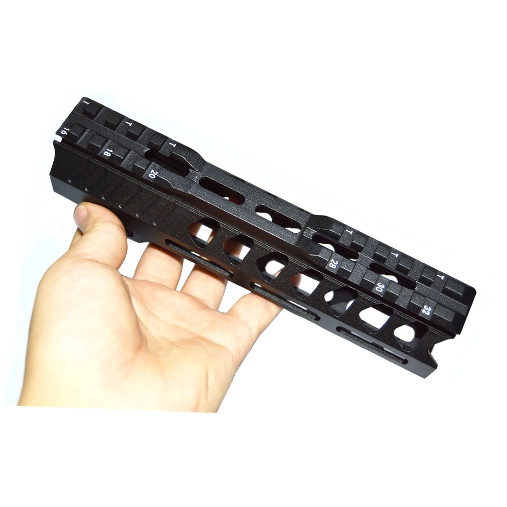 Тактический 7/10/12/13,5 дюймов поплавок M-lok Handguard Пикатинни страйкбол 15 M4 Handguard карабин квадратный рот для охоты