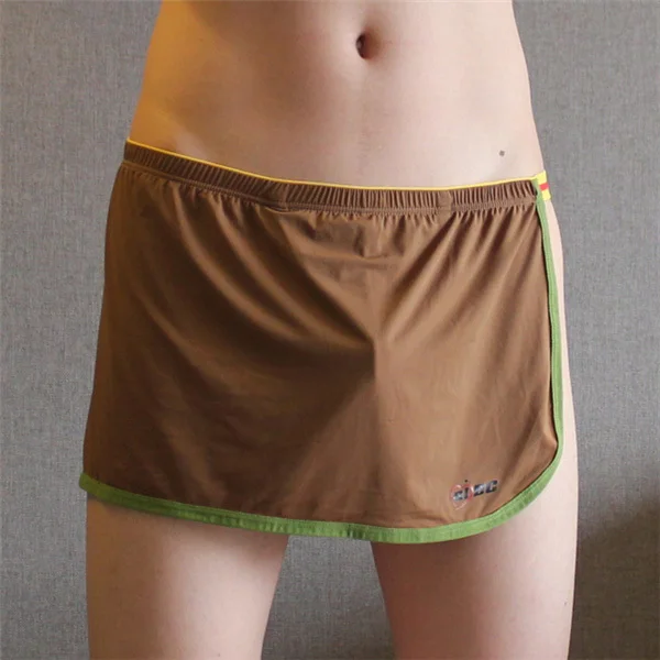 Новые Сексуальные брендовые Модные мужские одноцветные штаны для отдыха трусы