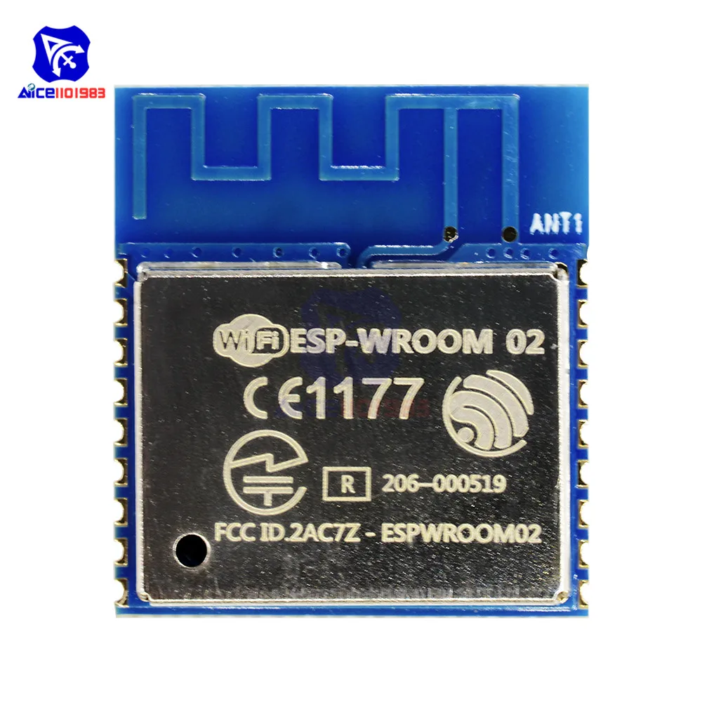 Diymore ESP8266 серийный ESP-WROOM-02 wifi беспроводной модуль приемопередатчик приемник для Arduino