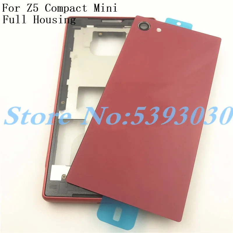 Новая панель с полным корпусом средняя рамка для Sony Xperia Z5 Compact E5803 E5823 Крышка