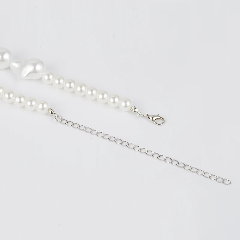 Ожерелье женское неправильной формы элегантное классическое колье с имитацией