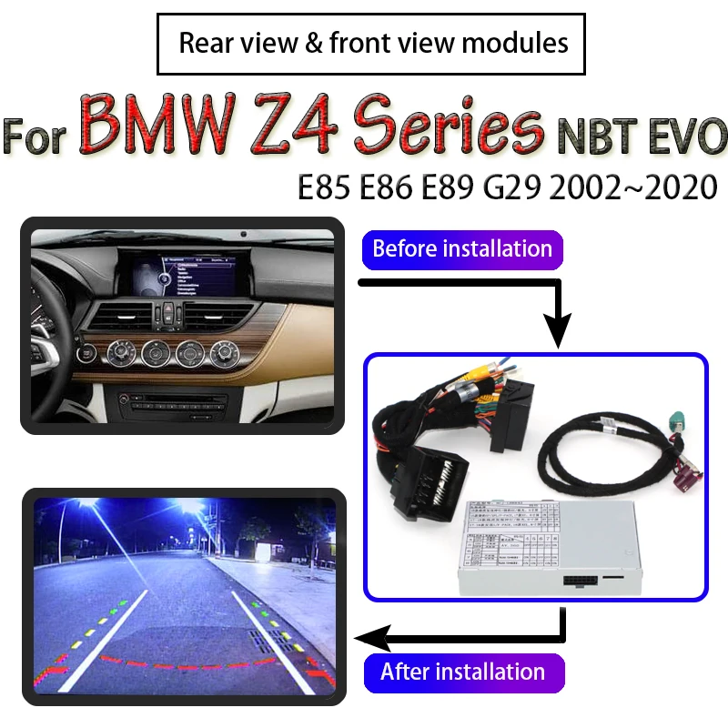 Оригинальный адаптер интерфейса системы CIC NBT EVO для BMW Z4 E85 E86 E89 G29 2006 ~ 2020