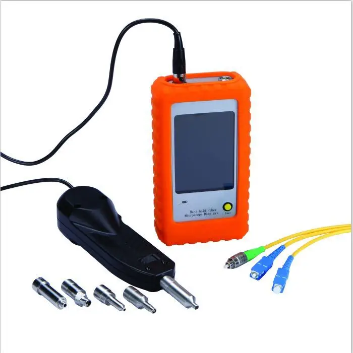 

3.28 Promotion Fiber Video Inspection Probe Microscope Fiber Optic End Face Inspection Fiber Connector End Face Detector