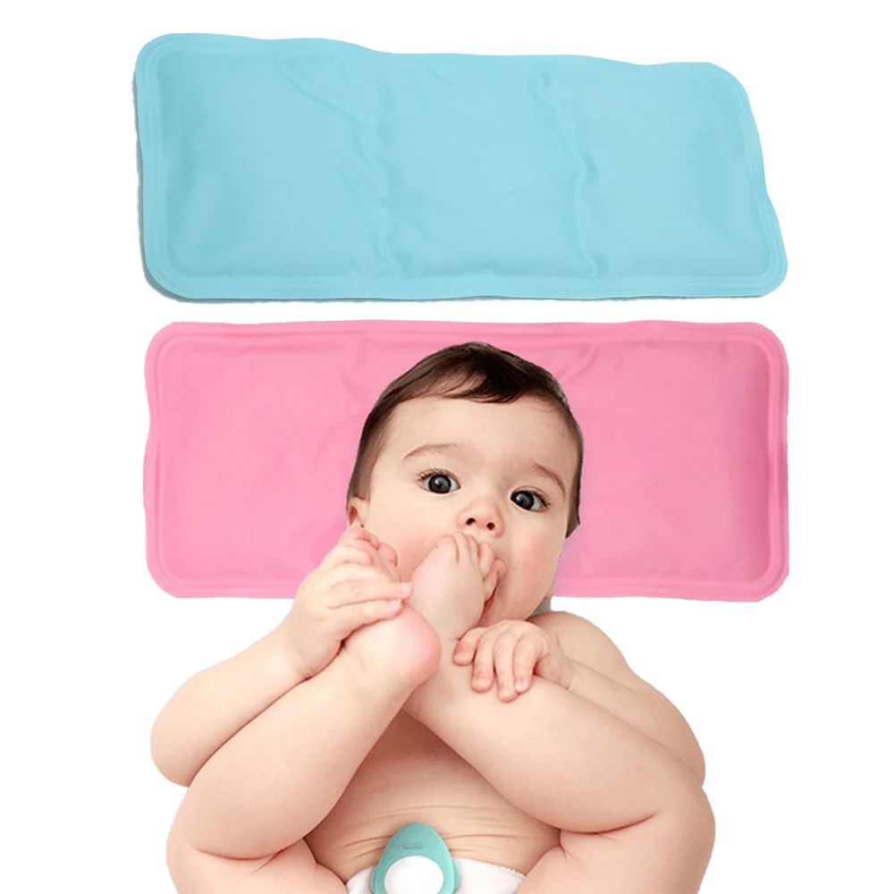 

Child Cooling Mat Help Sleeping Aid Pad Mat Comfortable Summer Muscle Relief Cooling Gel Pillow Ice Pad Water Pillow 1 Pcs