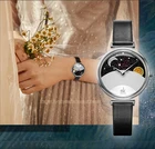 Часы наручные Shengke женские с кожаным ремешком, модные асимметричные, в винтажном стиле, 2020