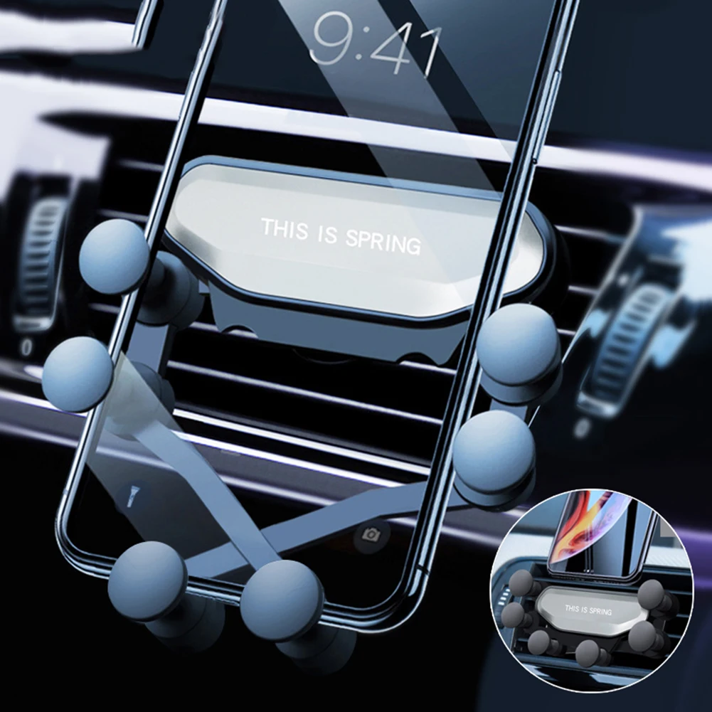 Гравитационный держатель Универсальный автомобильный на вентиляционное