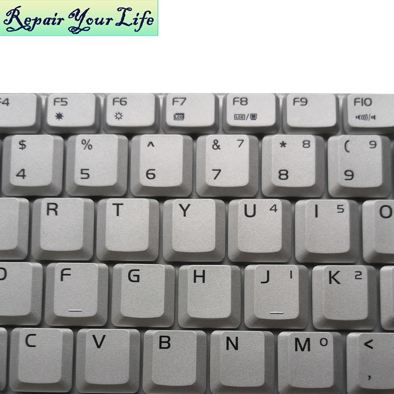 Клавиатура для ноутбука ASUS W3A W3 W3000 W3J A8 A8J F8 V020662CS1 04GNCB2KUS14 белая оригинальная