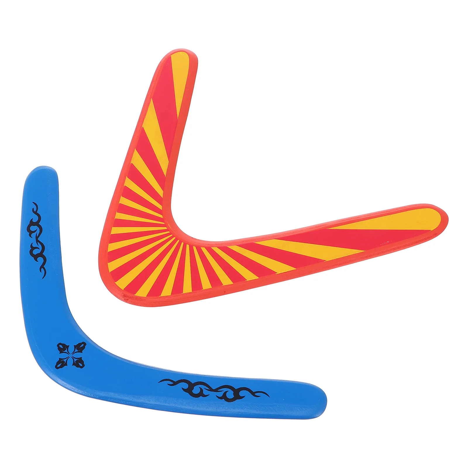

2pcs Interesting Kids Wooden Boomerang Outdoor Boomerang Playthings