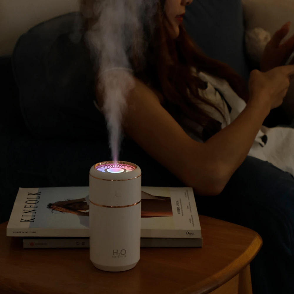 Портативный USB увлажнитель воздуха на 350 мл ультразвуковой мини-распылитель