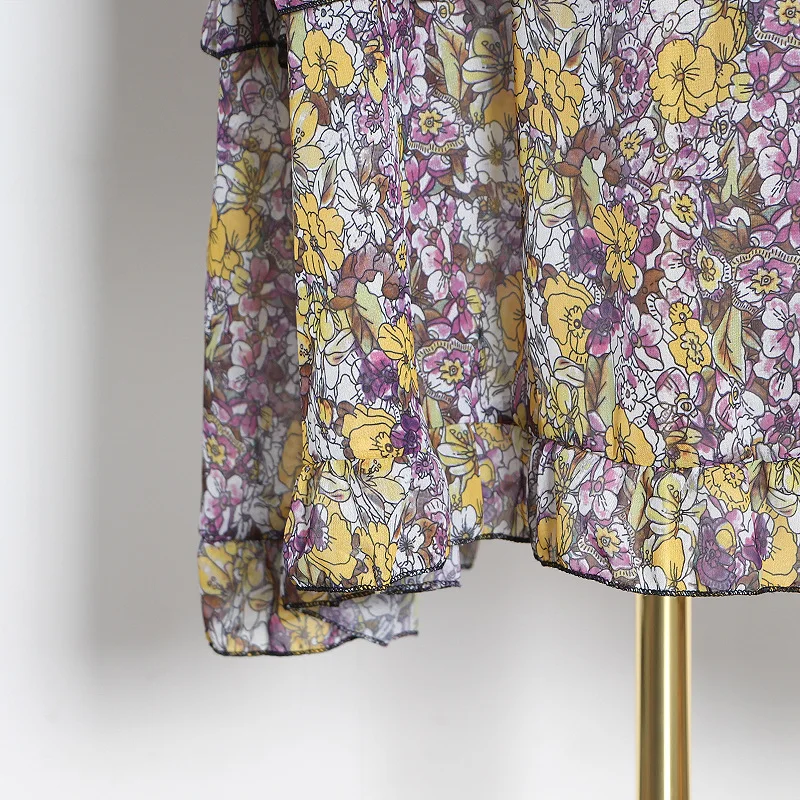 Женское винтажное платье с оборками облегающее макси без рукавов многоярусным