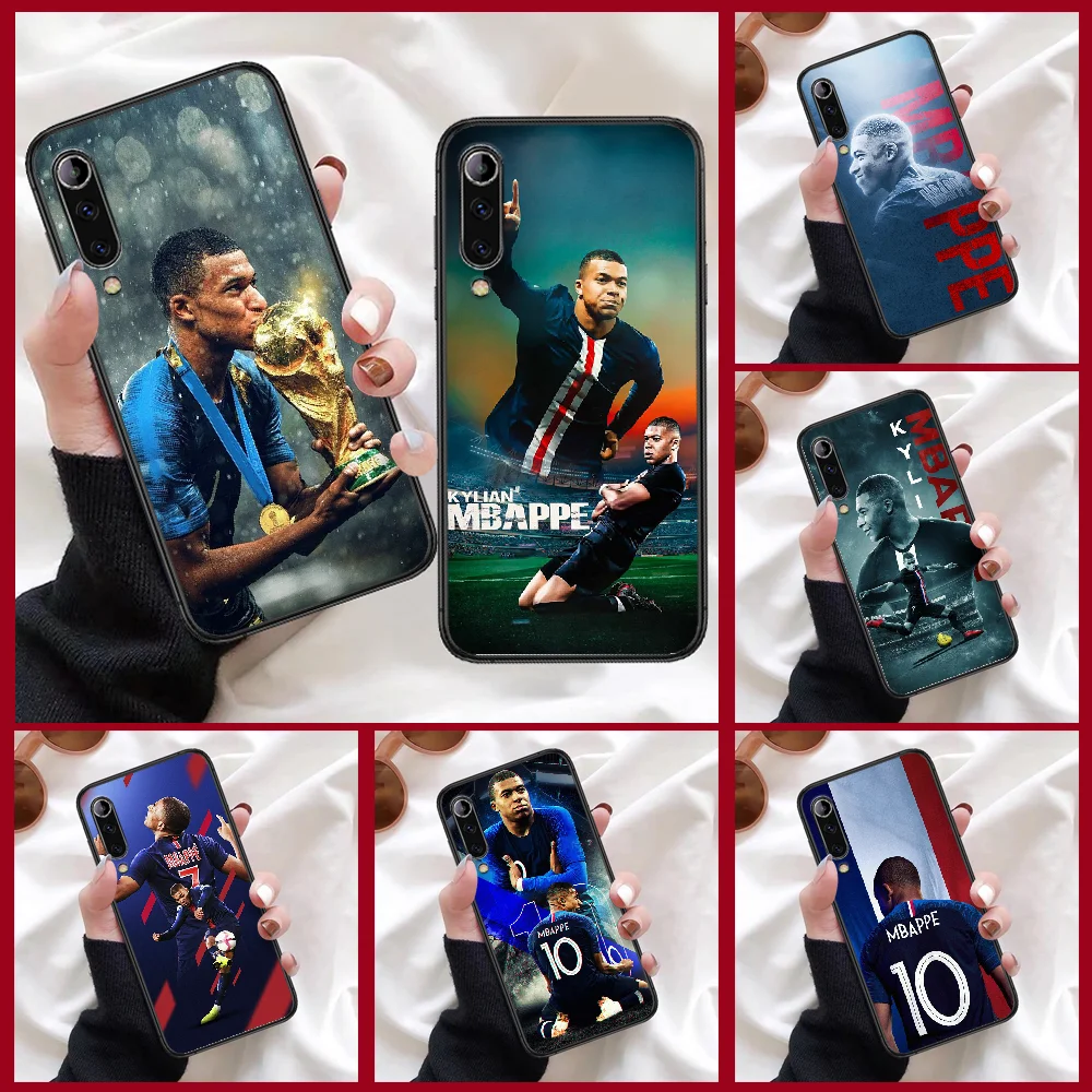 Чехол Kylian Mbappe для телефона с изображением футбольного мяча Xiaomi Mi Note 10 A3 9 MAX 3 A2 8 Lite